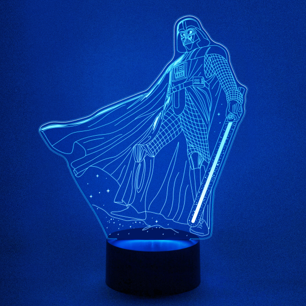 3D светильник  Дарт Вейдер с мечом