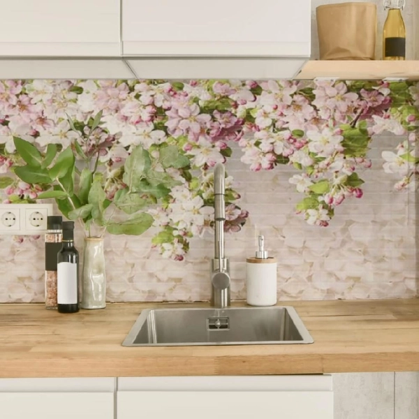 Панель ПВХ 0,3 мозаика Цветущая сирень STELLA