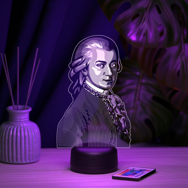 3D светильник  Светильник "Моцарт"