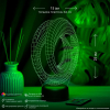 3D светильник  3д светильник "Абстракция #7"
