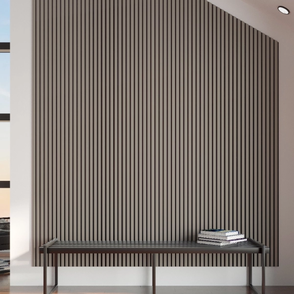 2К Панель Стеновая Акустическая Stella Comfort De Luxe Sandgrau 2780х600х9 (уп.1шт.)