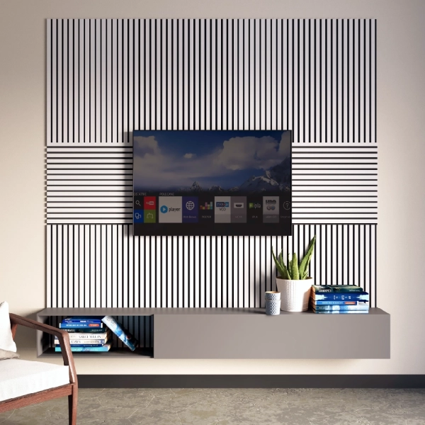 Панель Стеновая Акустическая Stella Comfort Standart Белый 900х600х9 (уп.1шт.)