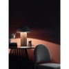 Лампа настольная texture sleek, D32х42 см, бежевая
