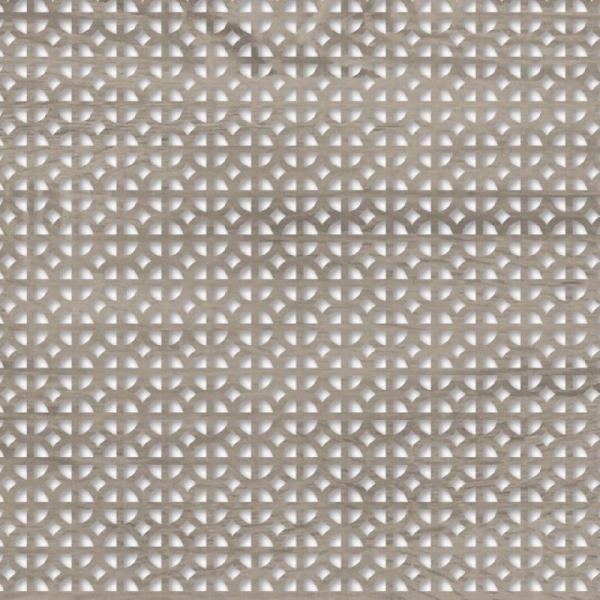 Панель декоративная перфорированная без рамки 1112х512 мм Сусанна Дуб винтаж STELLA (2шт)