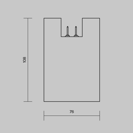 Уличный трековый светильник Outdoor O-TR01-2-S-16WW3K