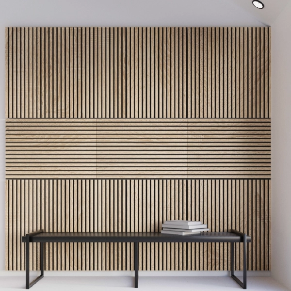 Панель Стеновая Акустическая Stella Comfort Standart Дуб Сонома 900х600х9 (уп.1шт.)