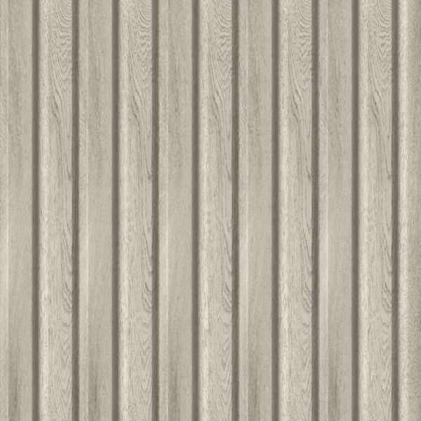 2К Панель Стеновая Реечная МДФ Stella Beats Standart Дуб Грей 2700x119x16 (4шт.упак.)