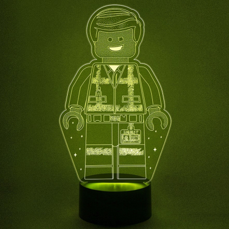 3D светильник  Lego Man