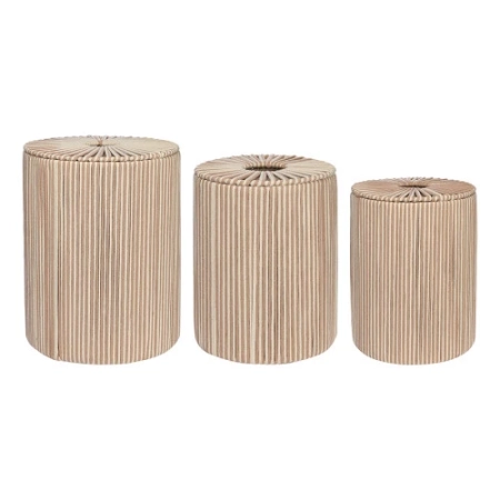 Корзина плетеная dholak beige из коллекции ethnic, размер s