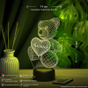 3D светильник  Светильник "Мишка с именем Айлана"