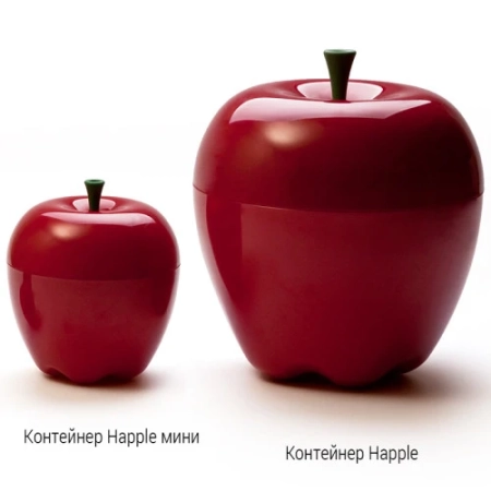 Контейнер happle мини, красный