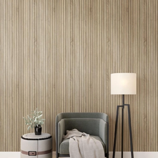 2К Профиль Финиш МДФ Stella Beats Standart Дуб Сонома 2700x77x16 (упак.4шт.)