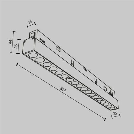 Трековый светильник Technical TR031-4-18WTW-DD2-W