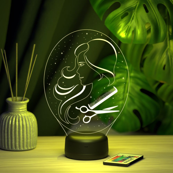 3D светильник  Светильник "Парикмахер"