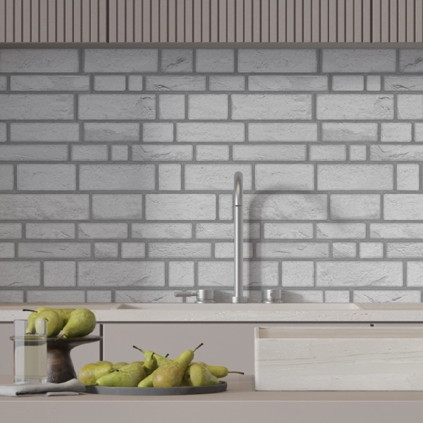 Панель ПВХ 0,3 мозайка на клеевой основе Плитка Каменная (10шт)