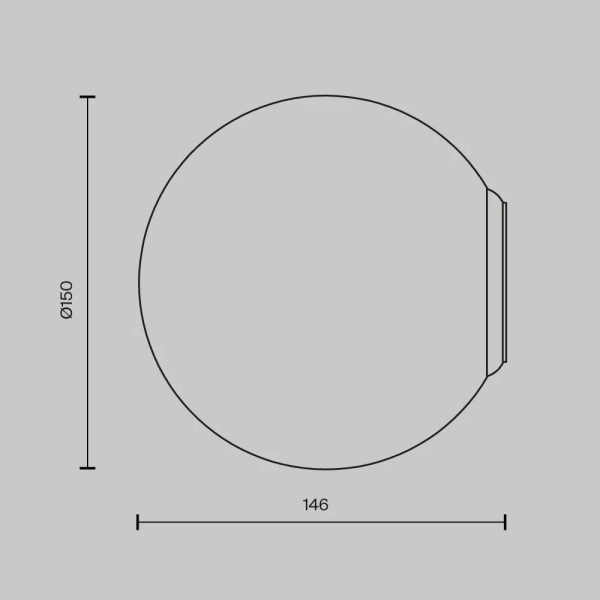 Настенный светильник (бра) Maytoni MOD321WL-01W2
