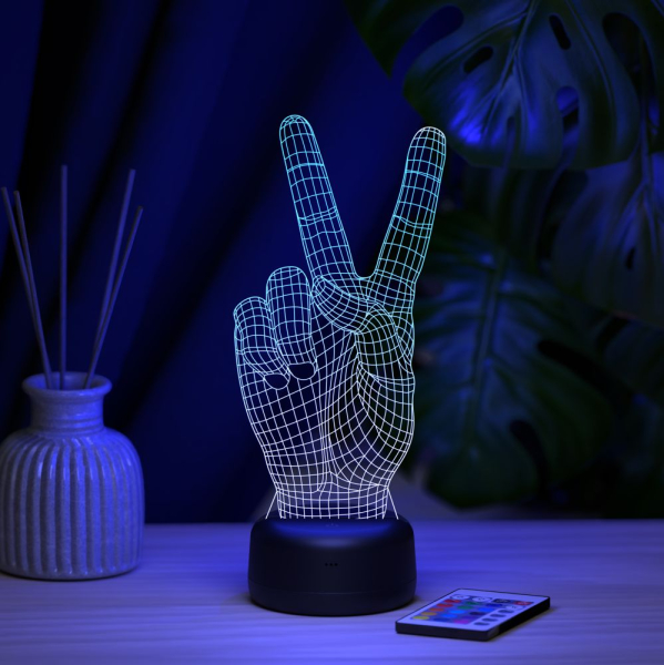 3D светильник  Светильник "Виктори - победа!"