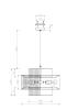 Подвесной светильник Freya FR5249PL-03BG1