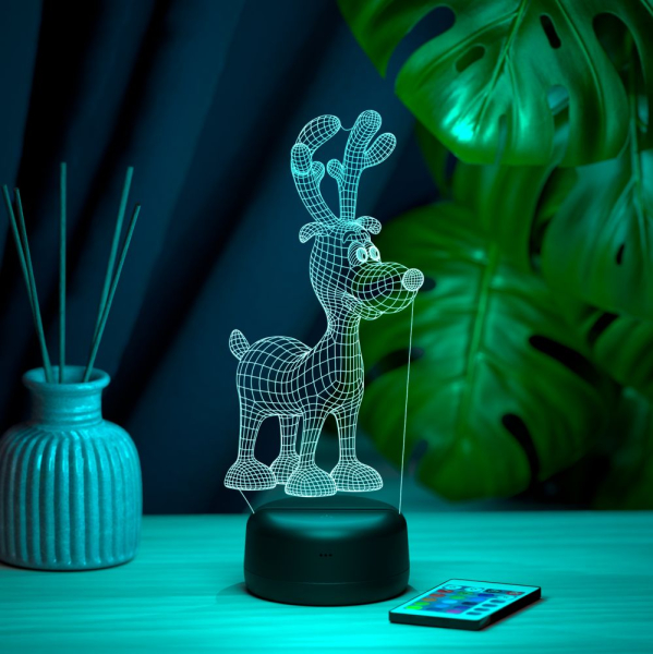 3D светильник  Светильник "Олененок"