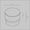 Комплектующие для трековой системы Technical RingSAcr-5-W