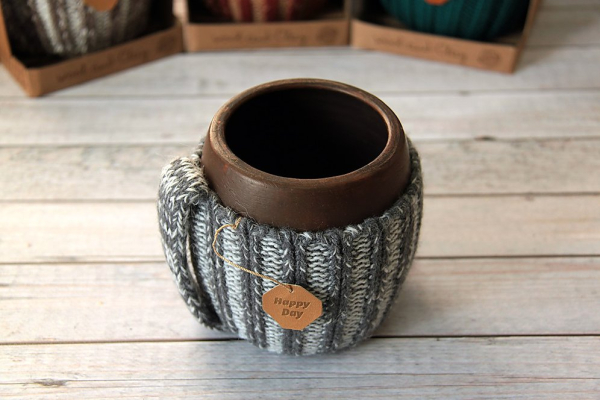 Вязаная кружка "Эрл Грей"