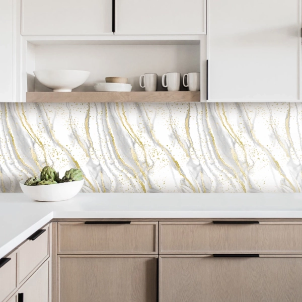 Кухонный фартук АБС Stella Light Рецциато 600*3000*0,75мм