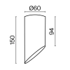 Потолочный светильник Technical C044CL-01-15GU10-B