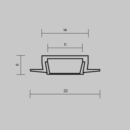 Профиль Led Strip 632010