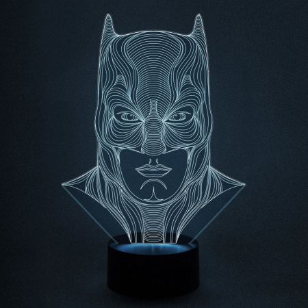 3D светильник  Бэтмен #3