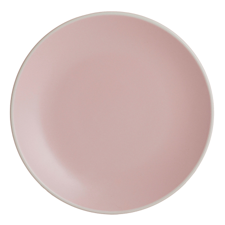 Тарелка classic 20,5 см розовая