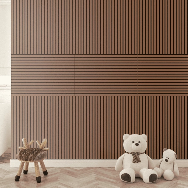 Панель Стеновая Акустическая Stella Trend De Luxe Terracotta 900х600х21 (упак. 1шт.)