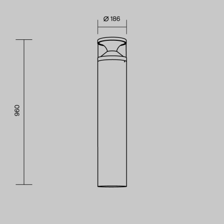 Ландшафтный светильник Outdoor O496FL-L21B3K2