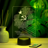 3D светильник  Светильник "9 мая 1945"
