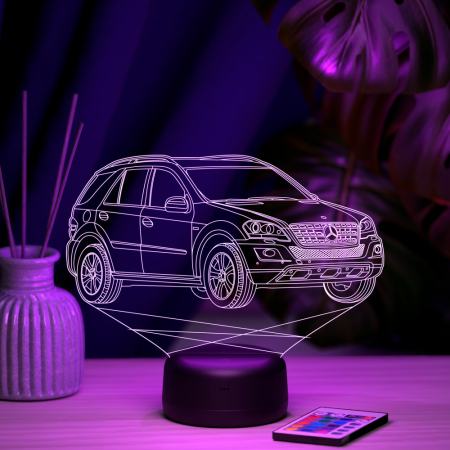 3D светильник  Светильник "Автомобиль Mercedes Benz"