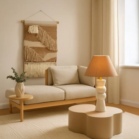 Светильник настольный agot, 30х52 см, белый