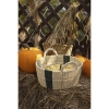 Корзина плетеная овальная bodhran nature из коллекции ethnic, размер s