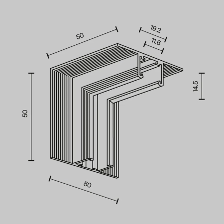 Комплектующие для трековой системы Technical TRA239ICL-42.12B