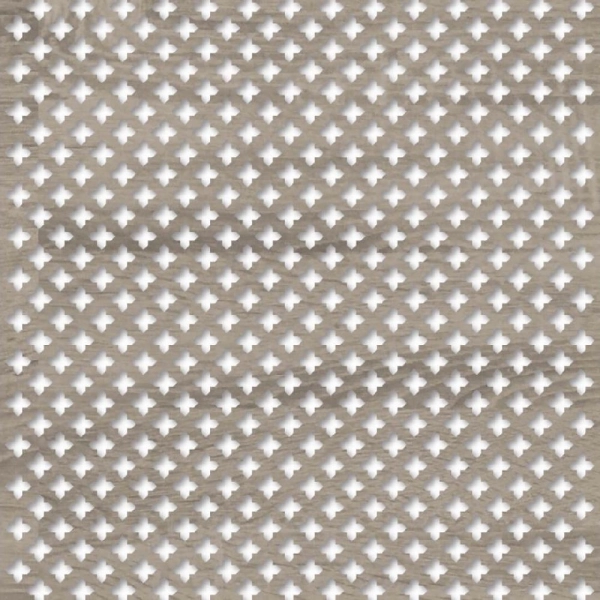 Панель декоративная перфорированная без рамки 1112х512 мм Готико Дуб винтаж STELLA (2шт)