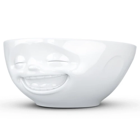 Чаша laughing, 350 мл, белая