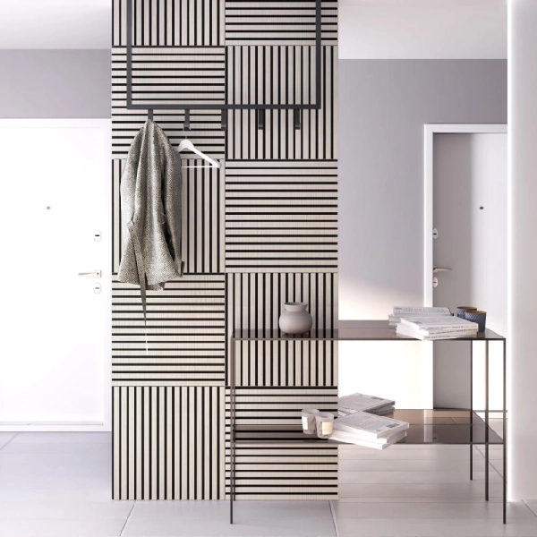 Панель Стеновая Акустическая Stella Comfort Standart Лиственница Лагерта 600х600х9 (уп.1шт.)