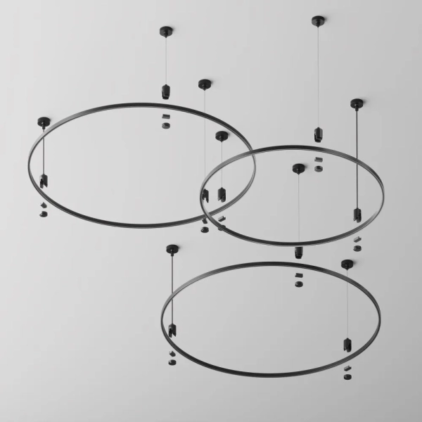 Шинопровод накладной/подвесной Technical TRX154-R-D650-B