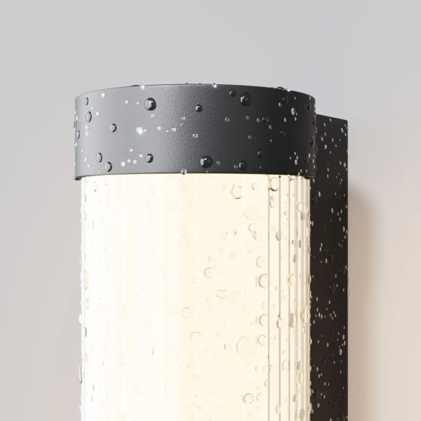 Настенный светильник (бра) Outdoor O482WL-L16B3K