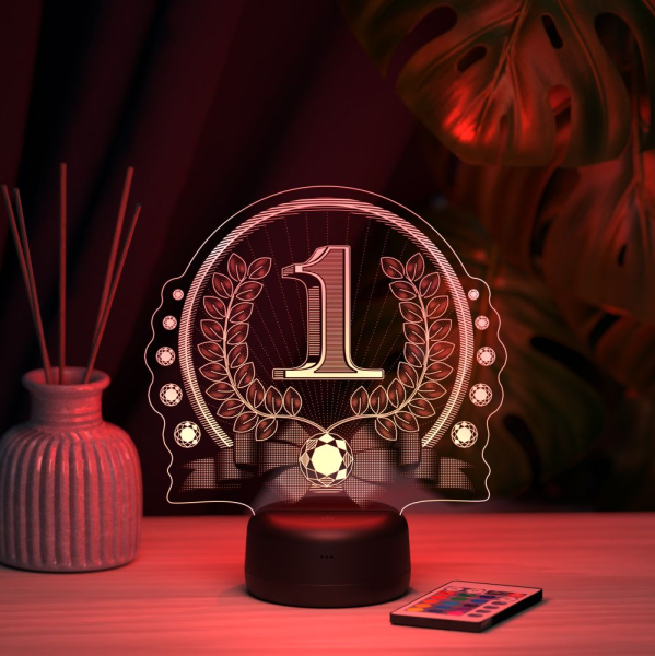 3D светильник  Светильник "Приз 1 место"