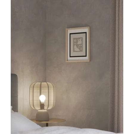 Лампа настольная texture rib, 27х39 см, бежевая