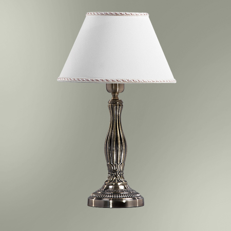 Настольная лампа с абажуром "Айвенго" 13455