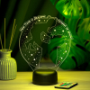 3D светильник  Светильник "Дедушке"