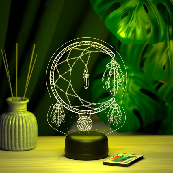 3D светильник  Светильник "Ловец снов 2"