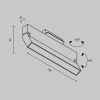 Трековый светильник Technical TR223-1-12WCCT-W-B