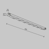 Трековый светильник Technical TR175-1-12WTW-M-B