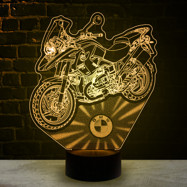 3D светильник  Светильник "Мотоцикл BMW R NineT"